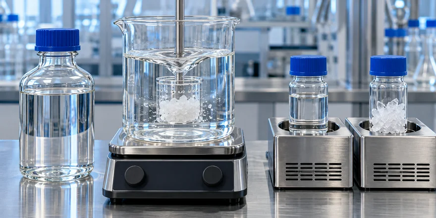 Dimethyl sulfoxide solvent dissolution test and DMSO crystallization near room temperature