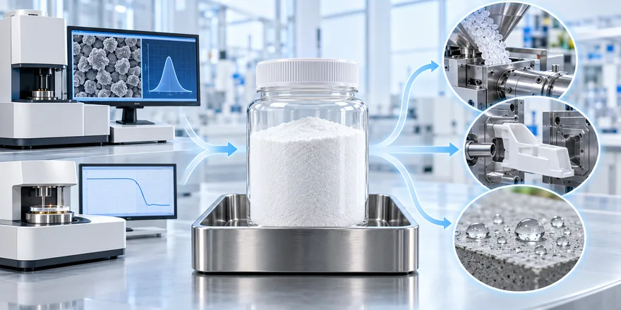 Calcium Stearate quality control and applications in polymer processing and construction