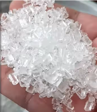 Industrial-grade sodium thiosulfate pentahydrate crystal sample